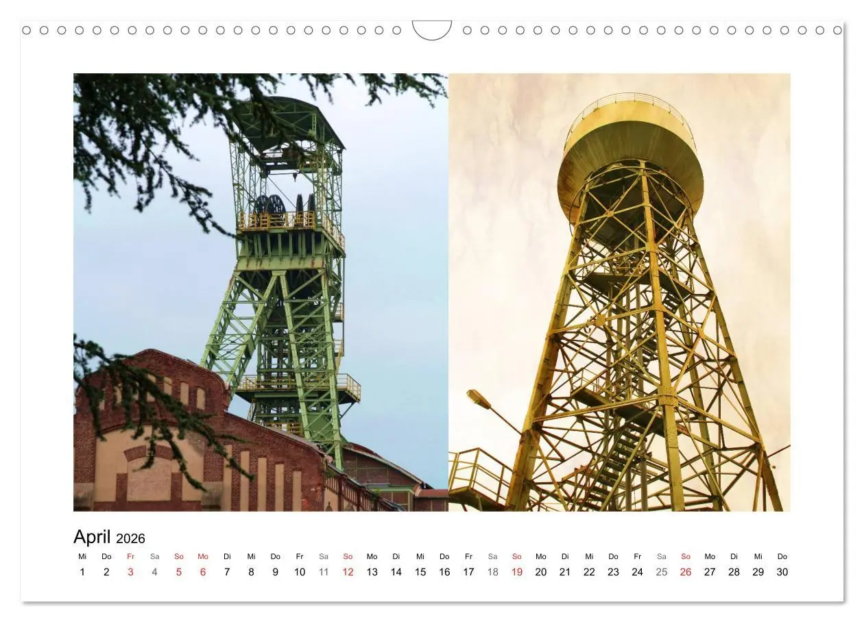 Bild: 9783457964194 | Zeche Lohberg - Im Wandel der Zeit (Wandkalender 2026 DIN A3 quer),...