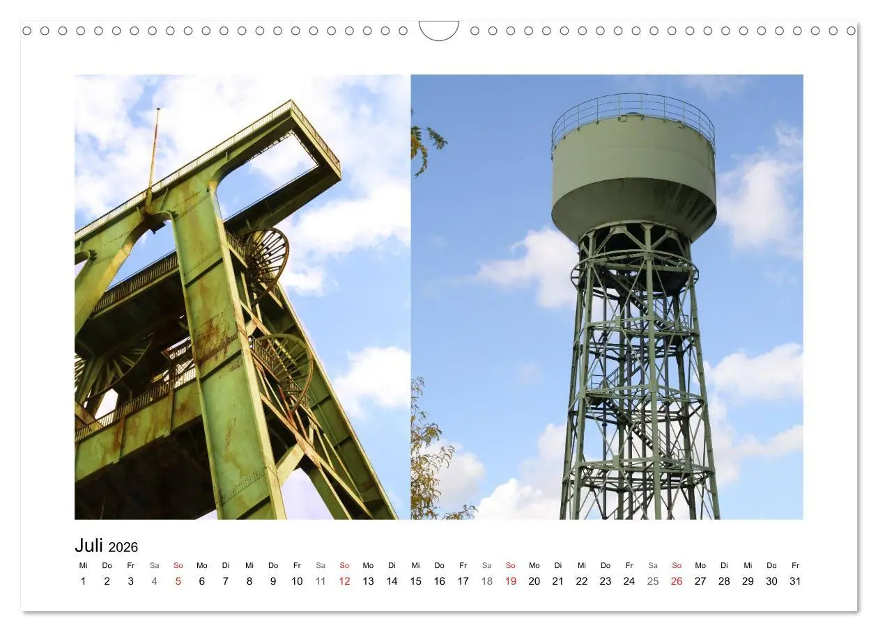 Bild: 9783457964194 | Zeche Lohberg - Im Wandel der Zeit (Wandkalender 2026 DIN A3 quer),...