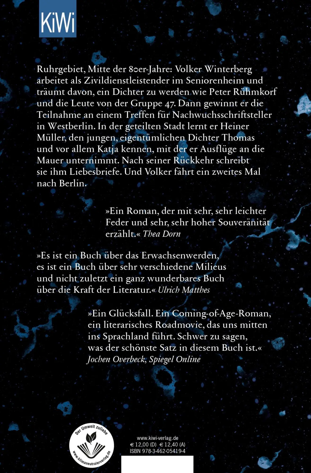 Rückseite: 9783462054194 | Was dann nachher so schön fliegt | Hilmar Klute | Taschenbuch | 368 S.