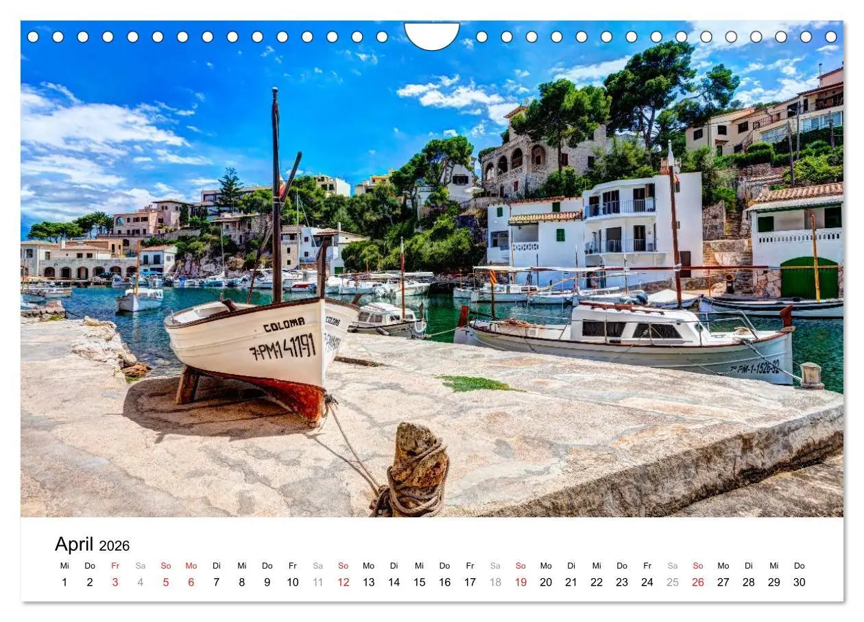 Bild: 9783516124194 | Mallorca - Trauminsel des Südens (Wandkalender 2026 DIN A4 quer),...