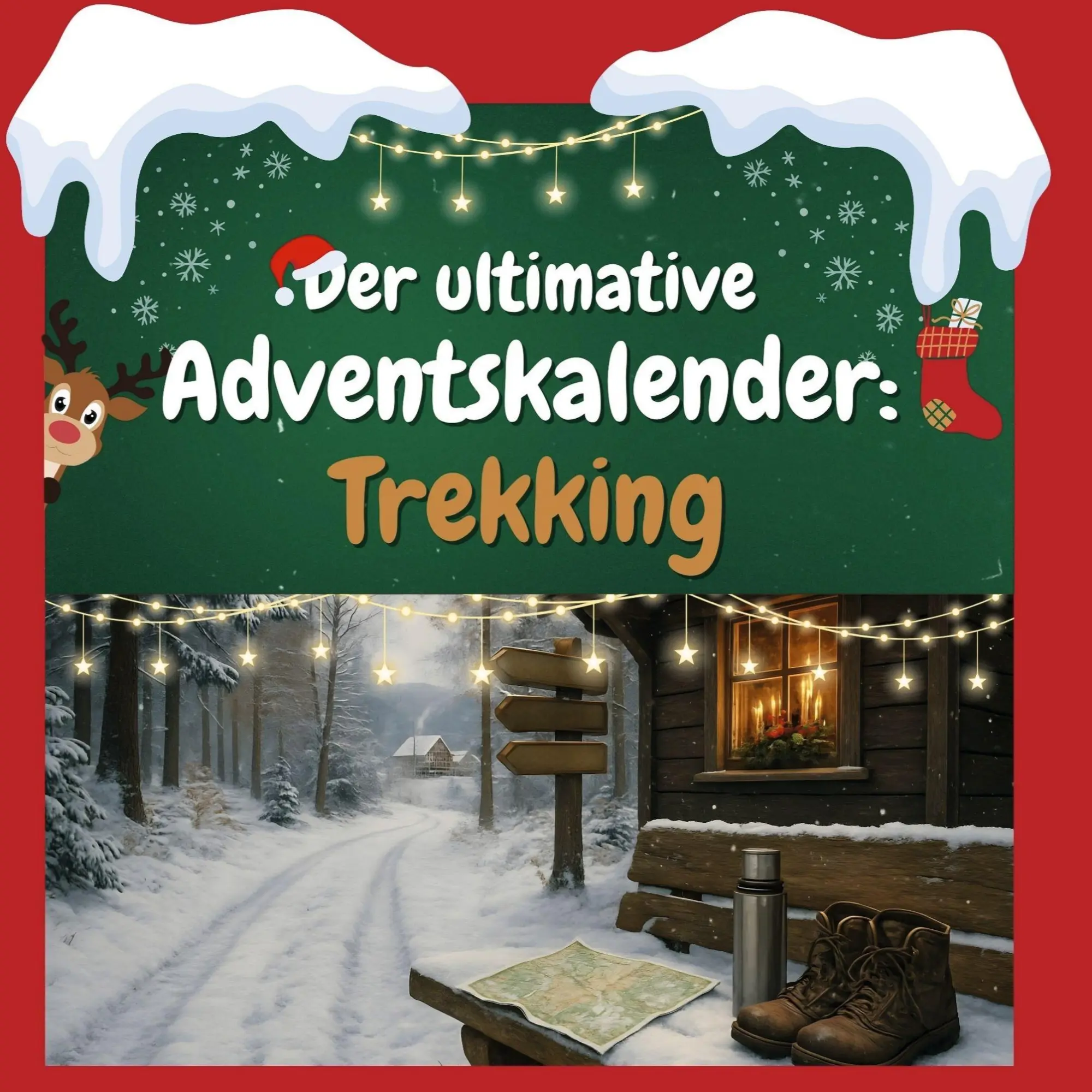 Cover: 9783695324194 | Der ultimative Adventskalender: Trekking | Nele Schubert | Taschenbuch
