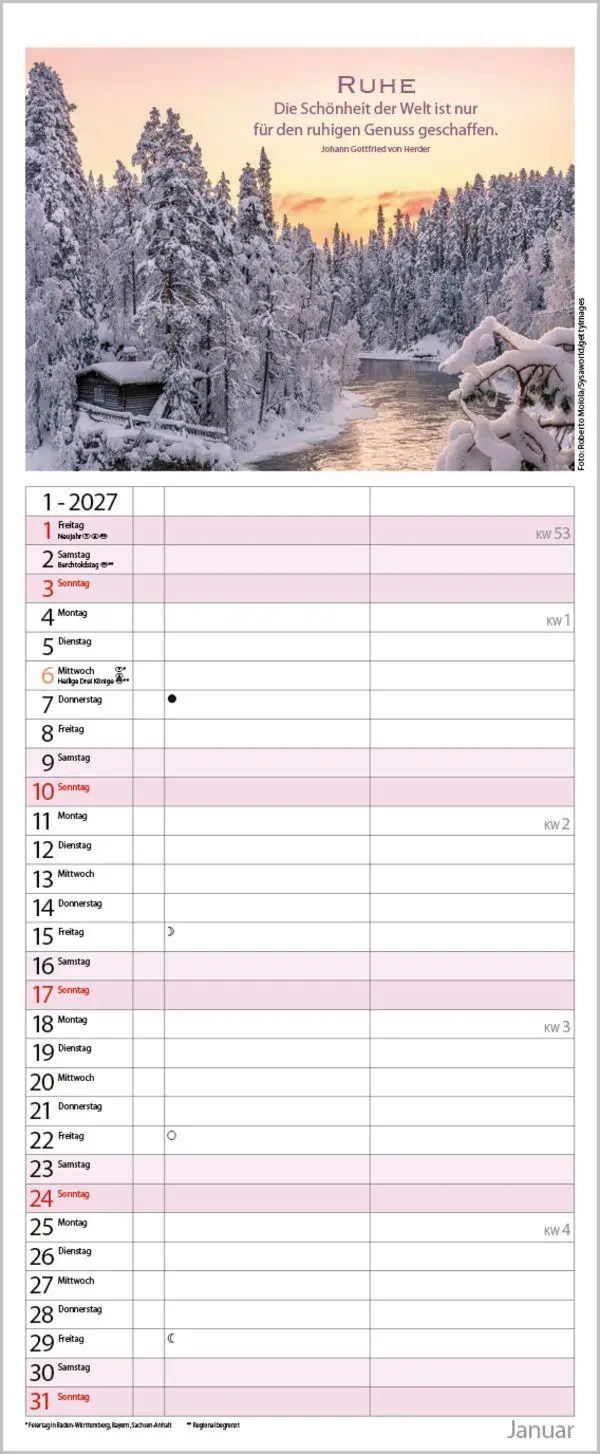 Bild: 9783819304194 | Planer für die besten Jahre 2027 | Verlag Korsch | Kalender | 14 S.
