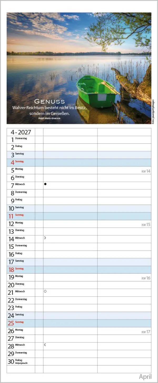 Bild: 9783819304194 | Planer für die besten Jahre 2027 | Verlag Korsch | Kalender | 14 S.