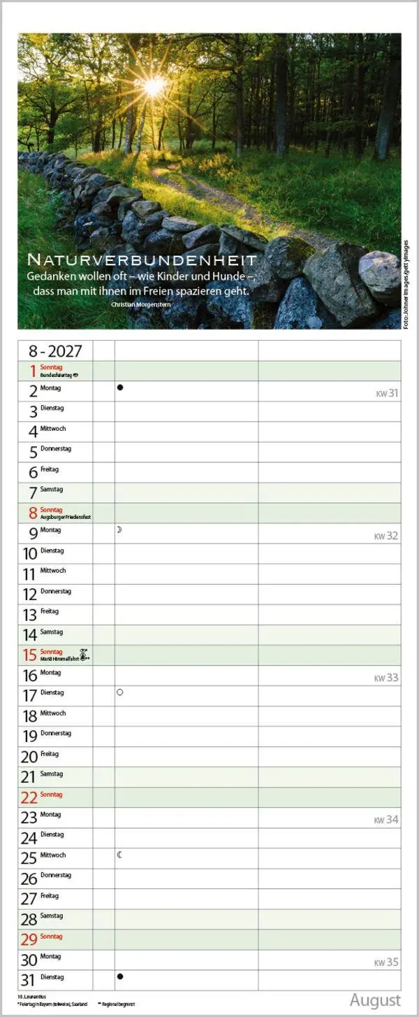 Bild: 9783819304194 | Planer für die besten Jahre 2027 | Verlag Korsch | Kalender | 14 S.