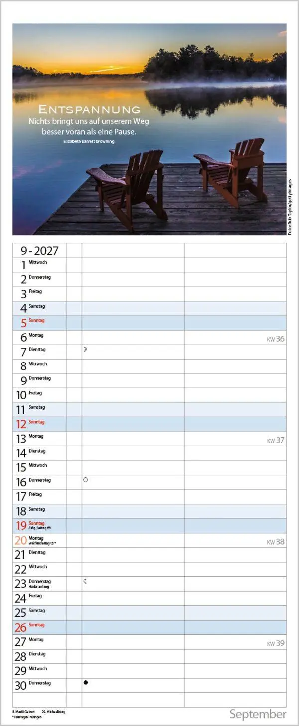 Bild: 9783819304194 | Planer für die besten Jahre 2027 | Verlag Korsch | Kalender | 14 S.