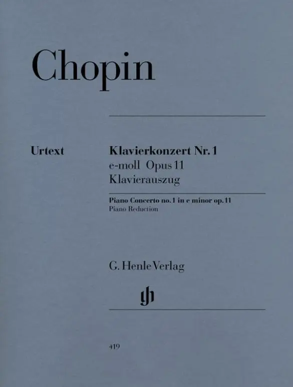 Cover: 9790201804194 | Chopin, Frédéric - Klavierkonzert Nr. 1 e-moll op. 11 | Chopin | Buch