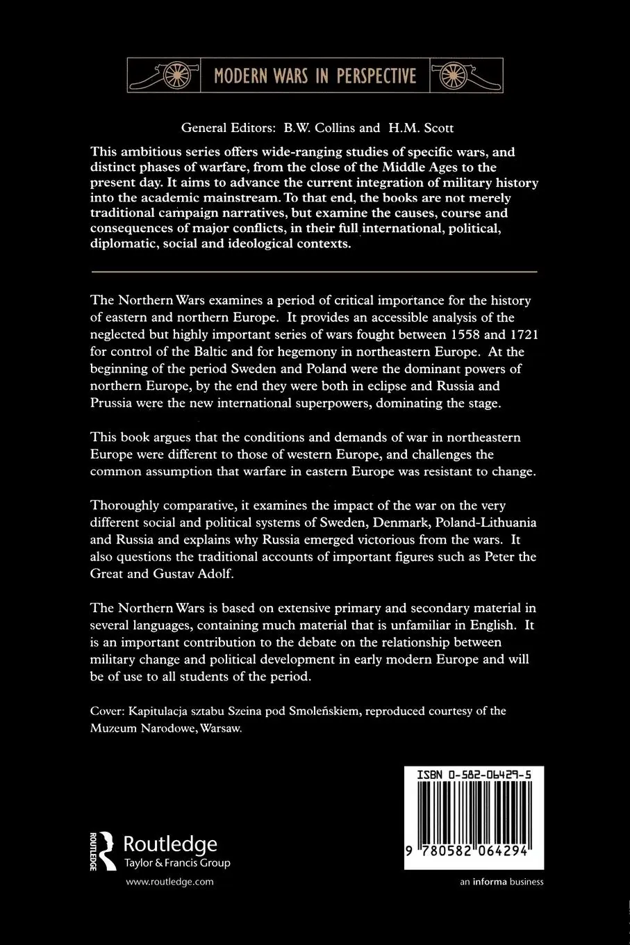 Rückseite: 9780582064294 | The Northern Wars | Robert I. Frost | Taschenbuch | Englisch | 2000