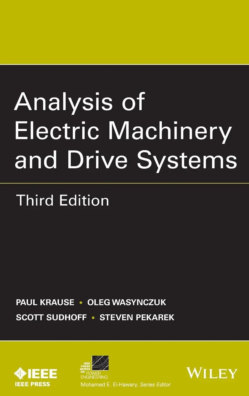 Cover: 9781118024294 | Analysis of Electric Machinery and Drive Systems | Krause | Buch