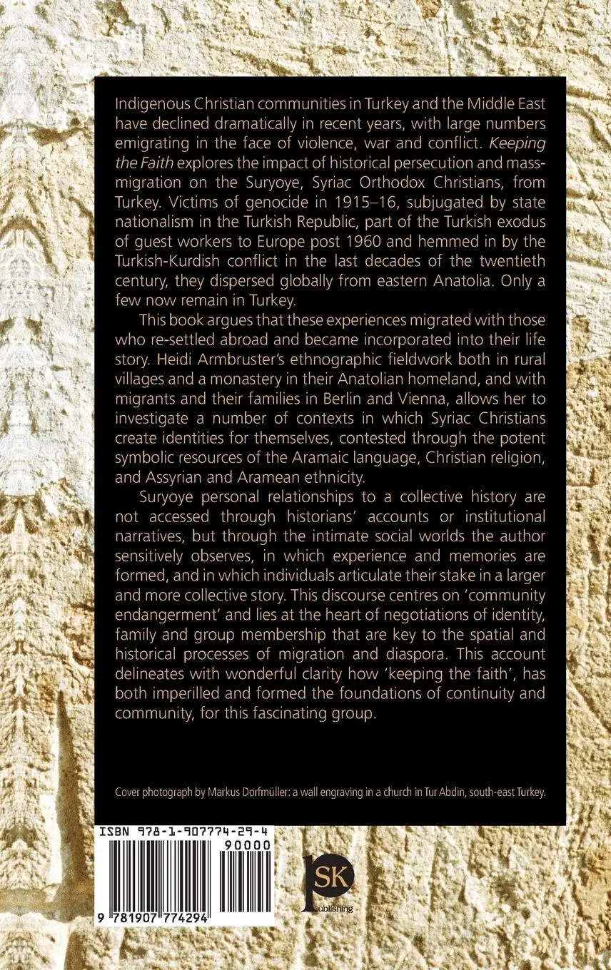 Rückseite: 9781907774294 | Keeping the Faith | Syriac Christian Diasporas | Heidi Armbruster