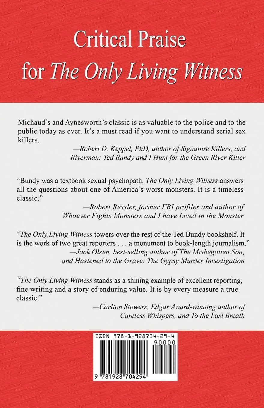 Rückseite: 9781928704294 | The Only Living Witness | Stephen G Michaud (u. a.) | Taschenbuch
