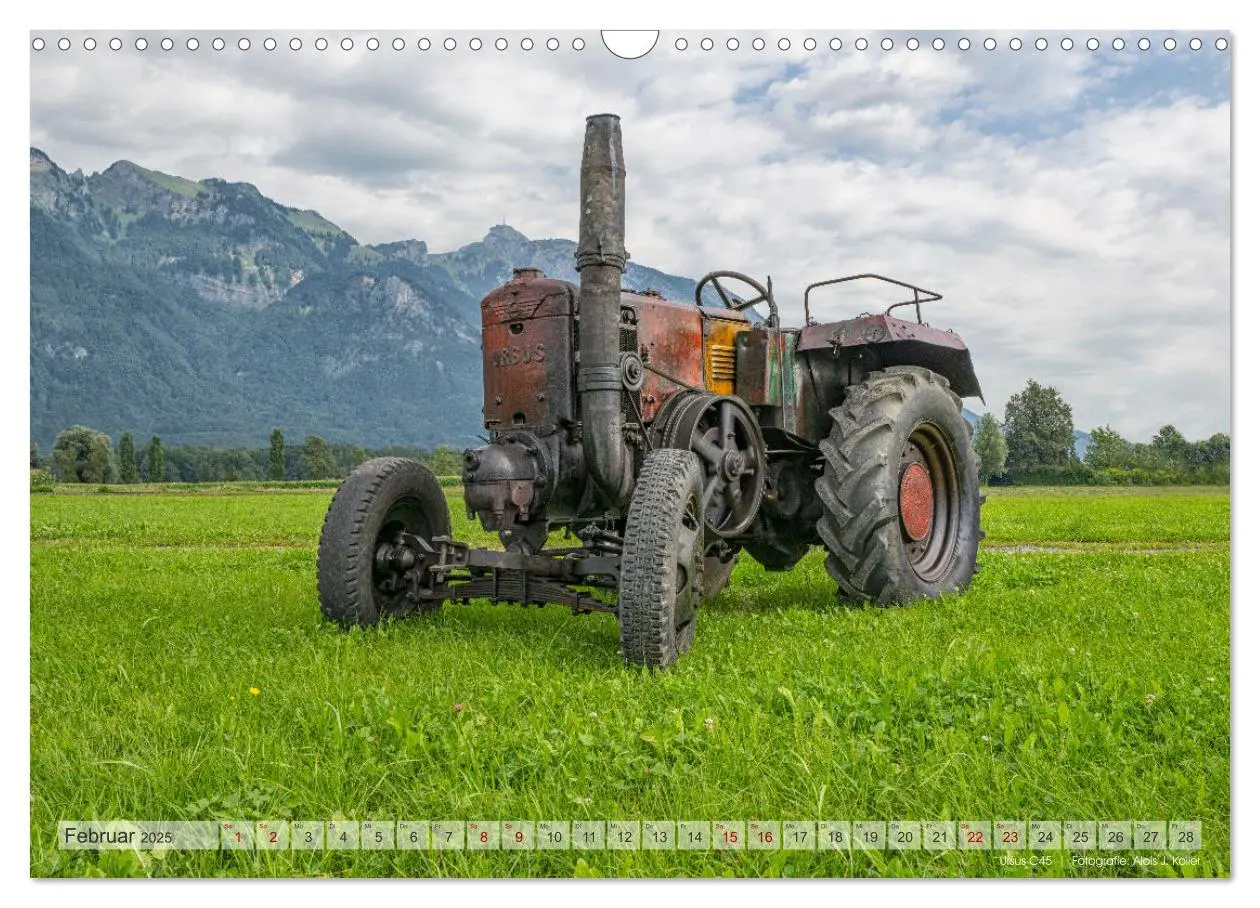 Bild: 9783457194294 | Traktoren ¿ Nostalgie auf dem Bauernhof (Wandkalender 2025 DIN A3...