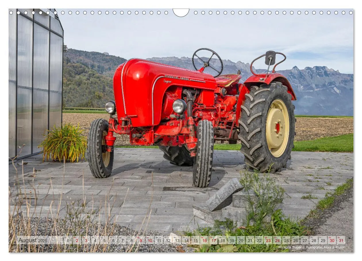 Bild: 9783457194294 | Traktoren ¿ Nostalgie auf dem Bauernhof (Wandkalender 2025 DIN A3...
