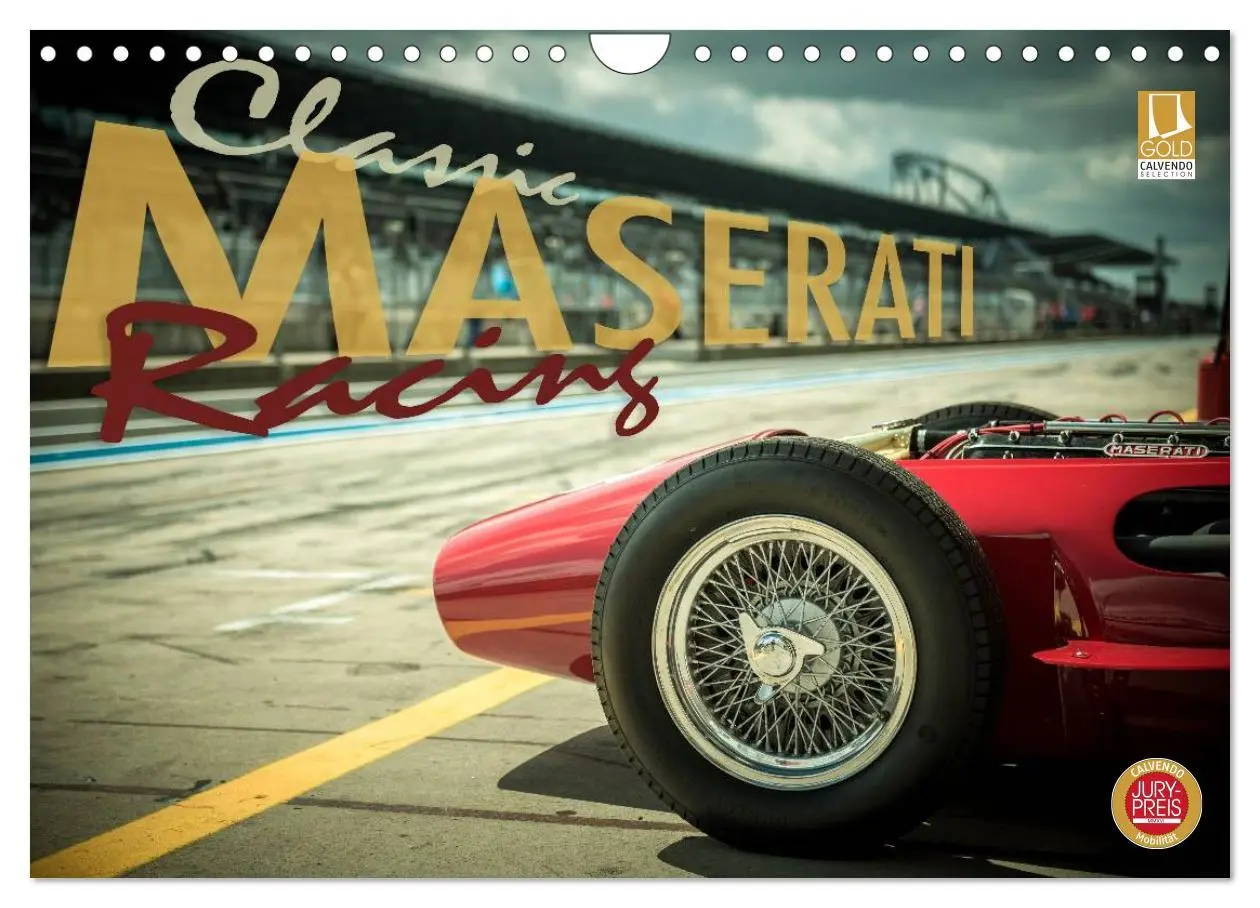 Cover: 9783457954294 | Classic Maserati Racing (Wandkalender 2026 DIN A4 quer), CALVENDO...
