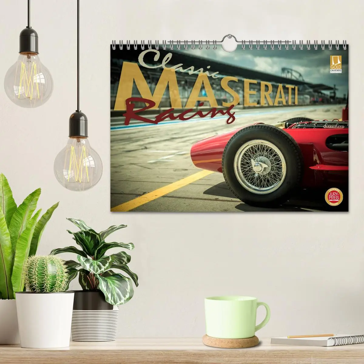 Bild: 9783457954294 | Classic Maserati Racing (Wandkalender 2026 DIN A4 quer), CALVENDO...