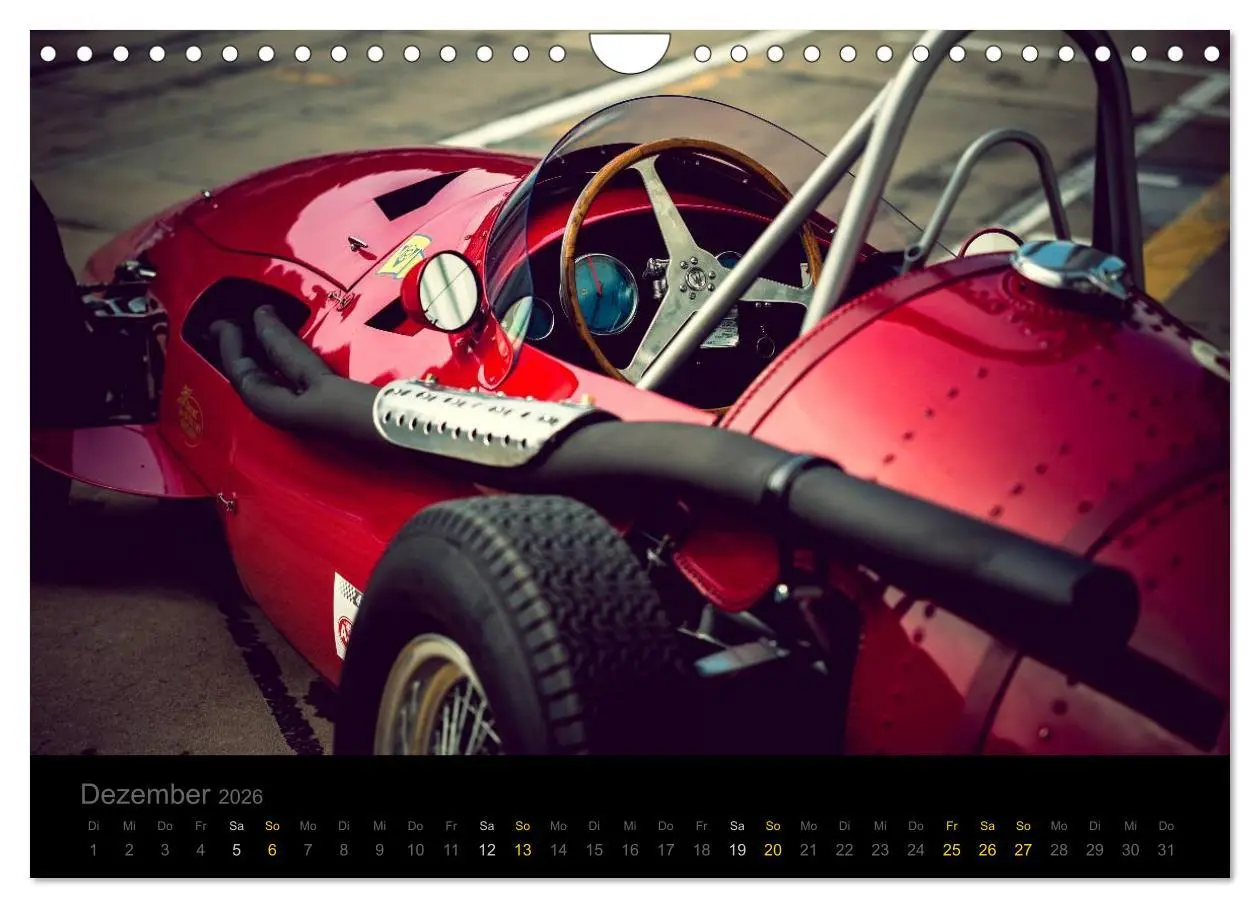 Bild: 9783457954294 | Classic Maserati Racing (Wandkalender 2026 DIN A4 quer), CALVENDO...