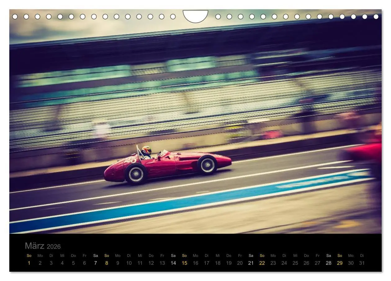 Bild: 9783457954294 | Classic Maserati Racing (Wandkalender 2026 DIN A4 quer), CALVENDO...