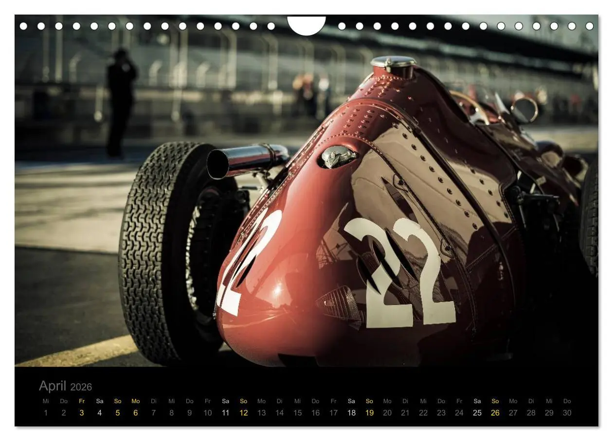 Bild: 9783457954294 | Classic Maserati Racing (Wandkalender 2026 DIN A4 quer), CALVENDO...