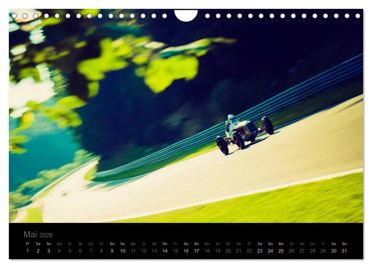 Bild: 9783457954294 | Classic Maserati Racing (Wandkalender 2026 DIN A4 quer), CALVENDO...