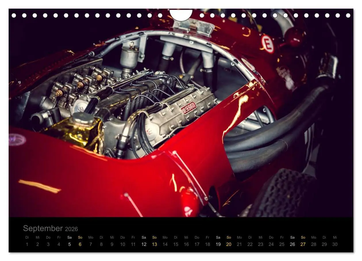 Bild: 9783457954294 | Classic Maserati Racing (Wandkalender 2026 DIN A4 quer), CALVENDO...