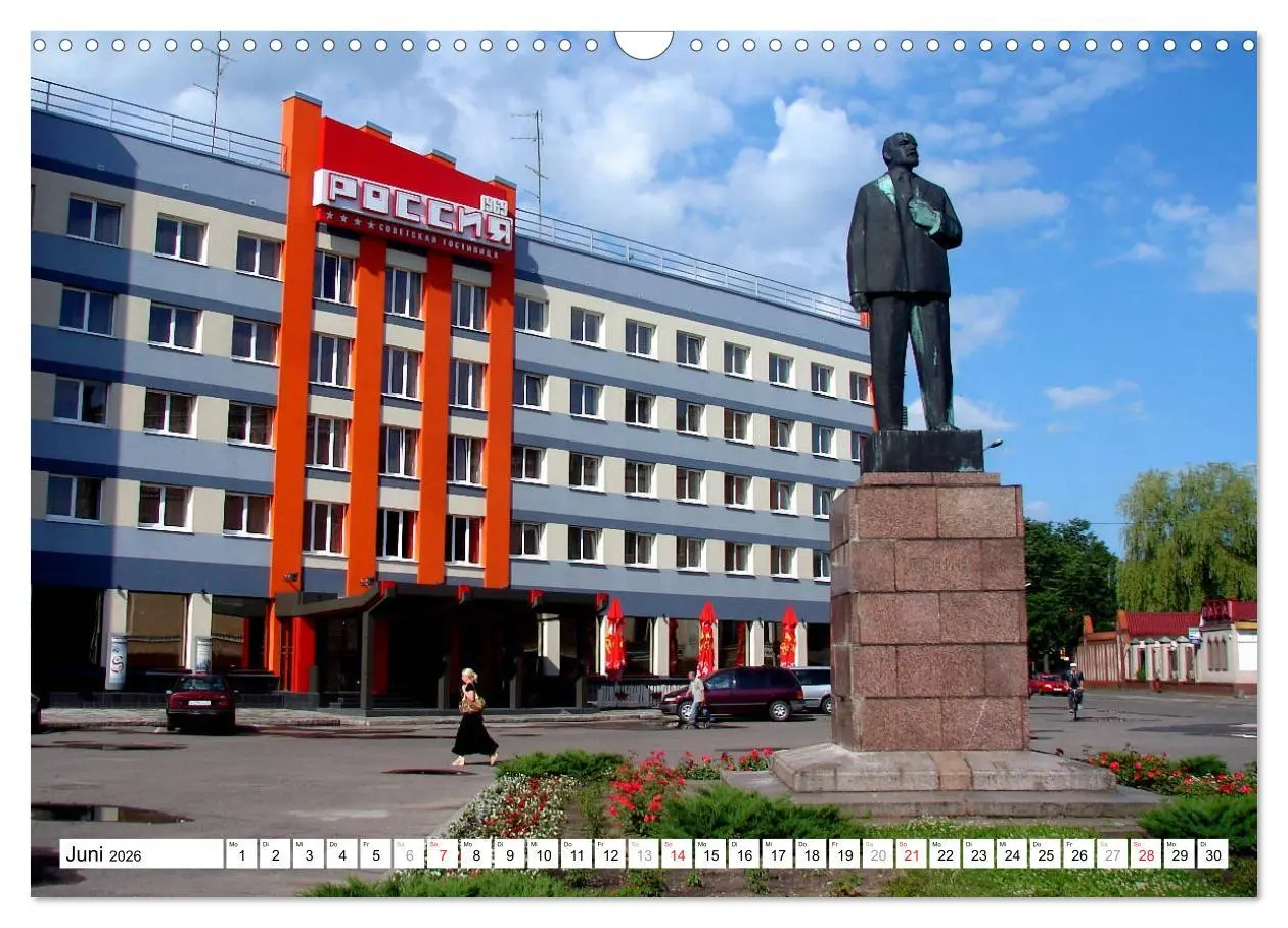 Bild: 9783516044294 | LENIN LEBT - Bilder einer Ikone (Wandkalender 2026 DIN A3 quer),...