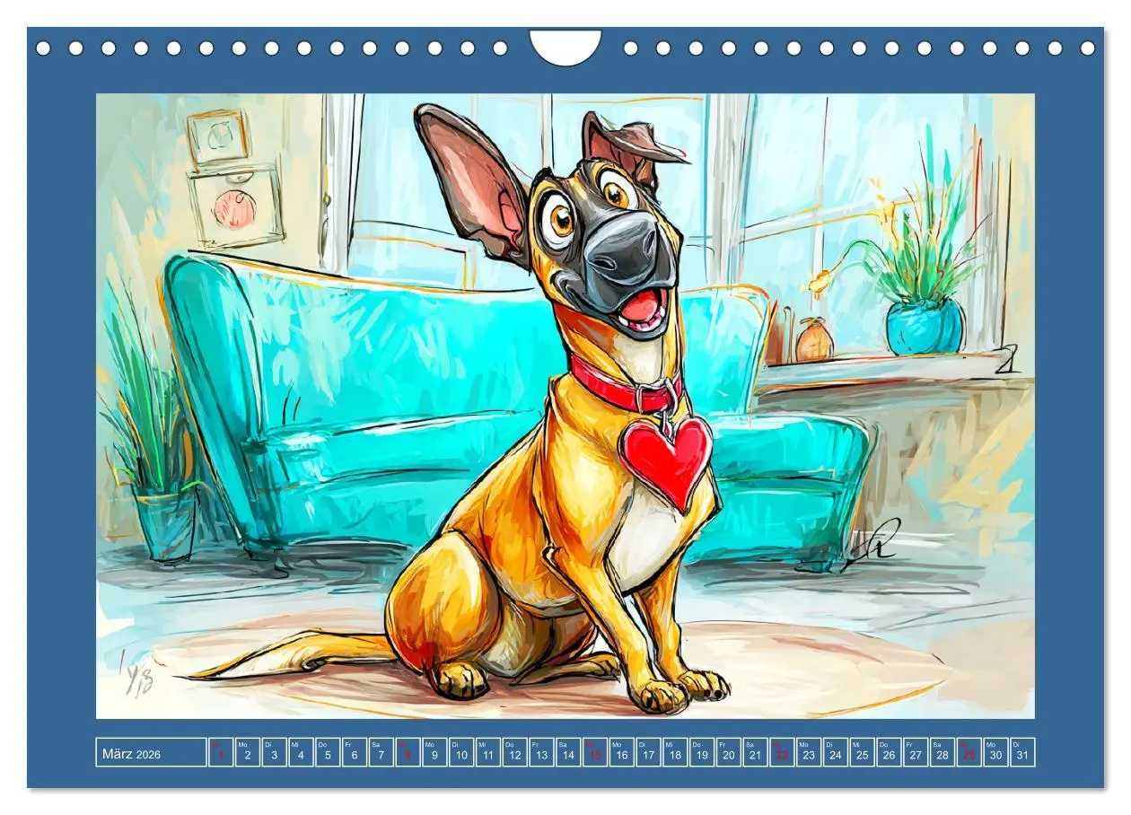 Bild: 9783516594294 | Malinois Fun. Lustige Cartoons vom Diensthund des Jahres!...