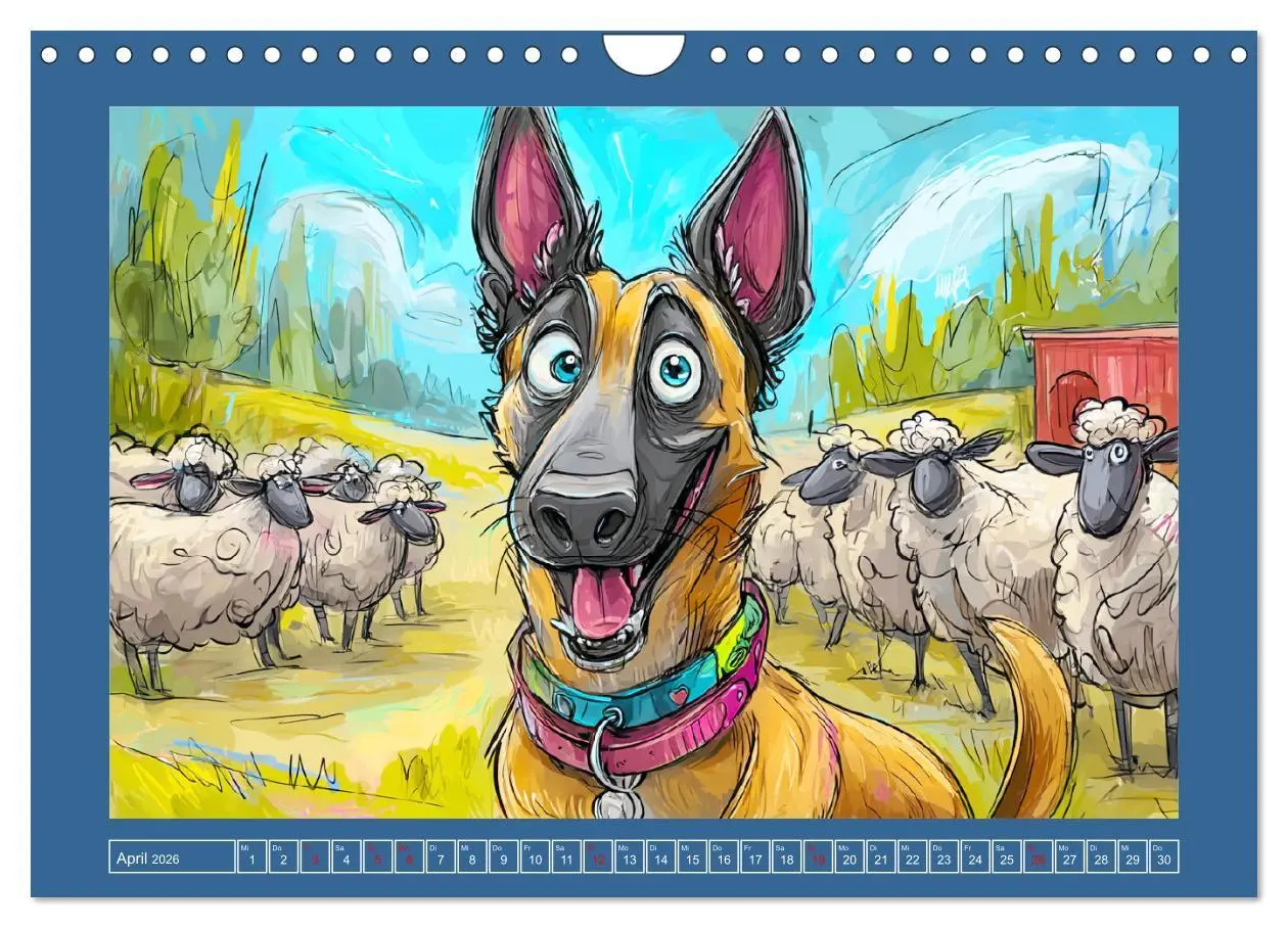 Bild: 9783516594294 | Malinois Fun. Lustige Cartoons vom Diensthund des Jahres!...