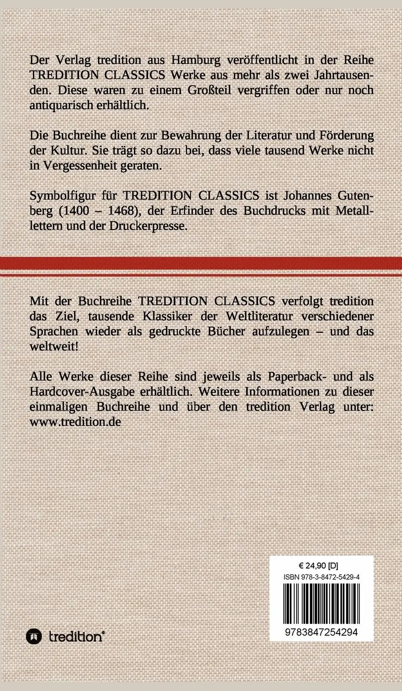 Rückseite: 9783847254294 | Die Jobsiade | Carl Arnold Kortum | Buch | HC runder Rücken kaschiert