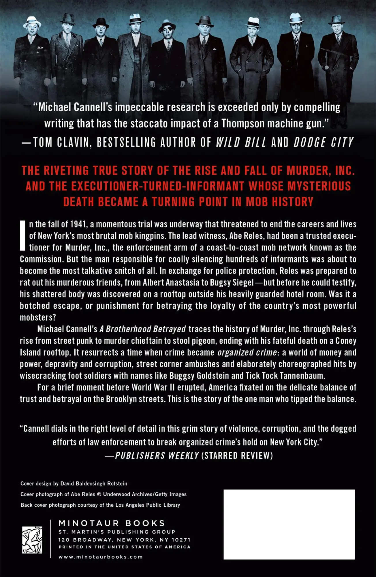 Rückseite: 9781250204394 | Brotherhood Betrayed | Michael Cannell | Taschenbuch | Englisch | 2021