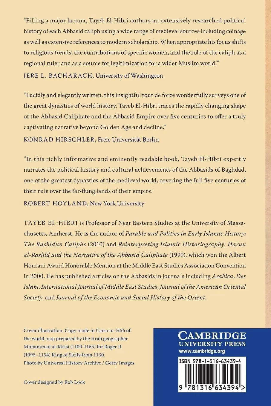 Rückseite: 9781316634394 | The Abbasid Caliphate | Tayeb El-Hibri | Taschenbuch | Englisch | 2021