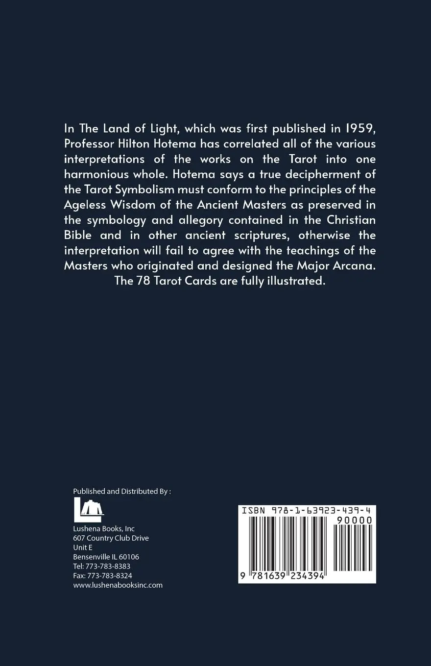Rückseite: 9781639234394 | The Land Of Light | By Hilton Hotema | Taschenbuch | Englisch | 2022