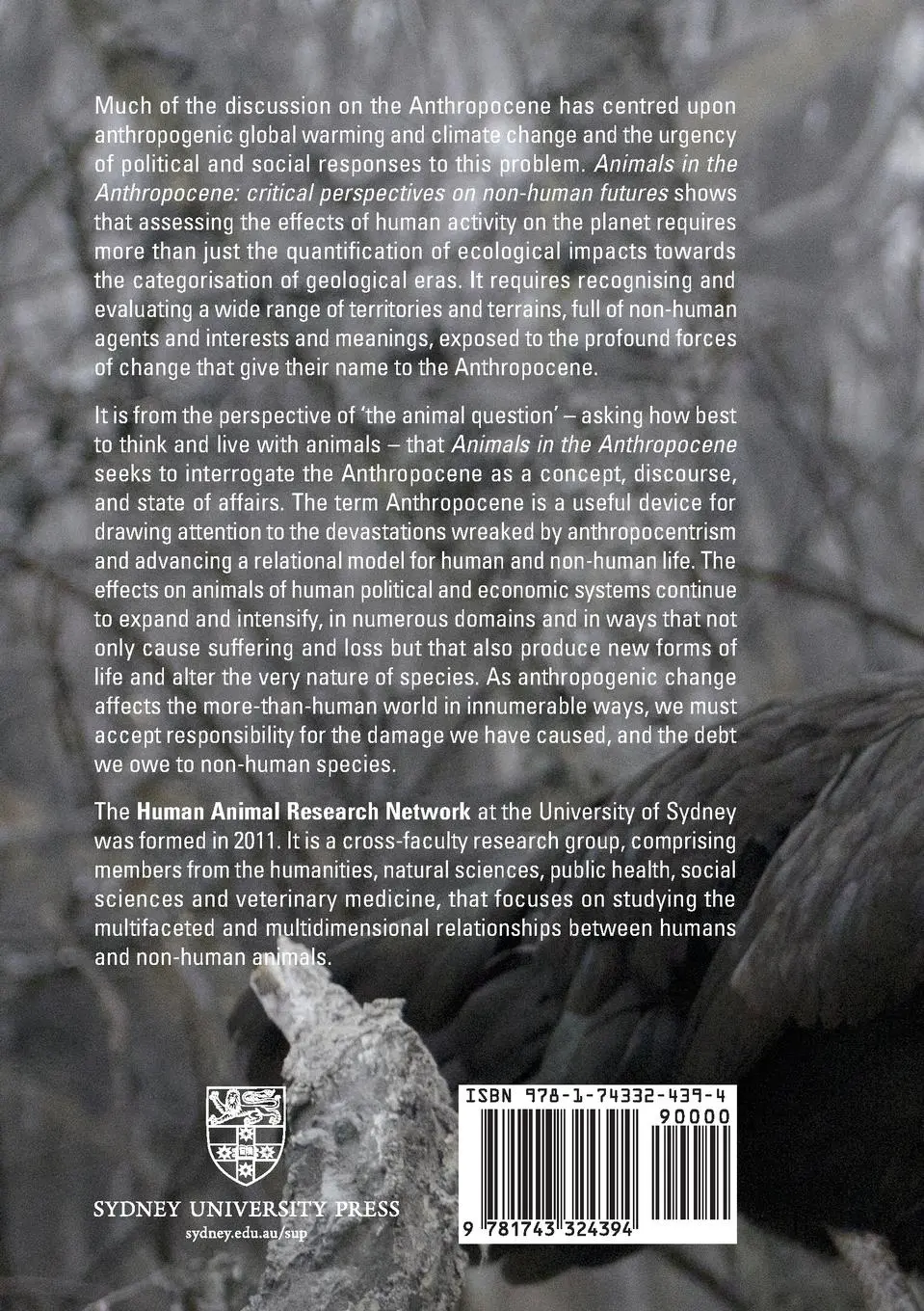 Rückseite: 9781743324394 | Animals in the Anthropocene | Harn Editorial Collective | Taschenbuch