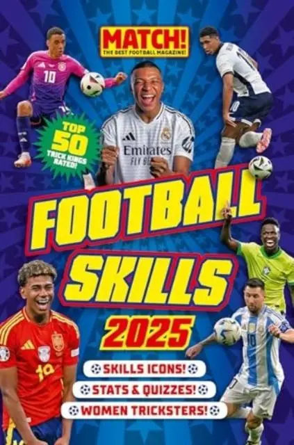Cover: 9781915994394 | Official MATCH! Football Skills 2025 | Grange | Buch | Englisch | 2024
