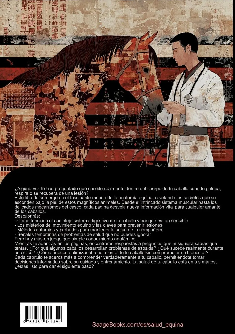 Rückseite: 9783384444394 | Salud Equina y Anatomía del Caballo: Guía Completa de Cuidados...