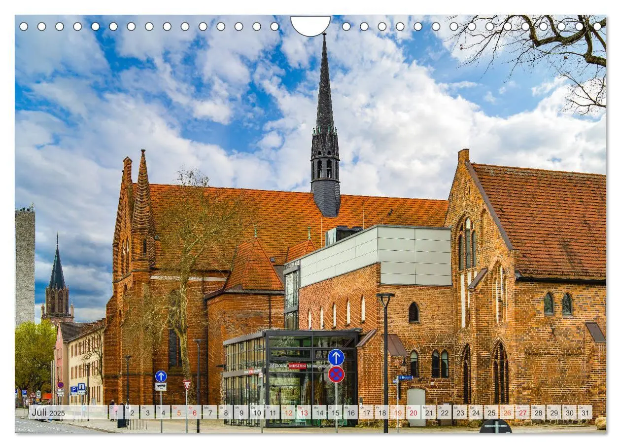 Bild: 9783435234394 | Neubrandenburg Impressionen (Wandkalender 2025 DIN A4 quer),...