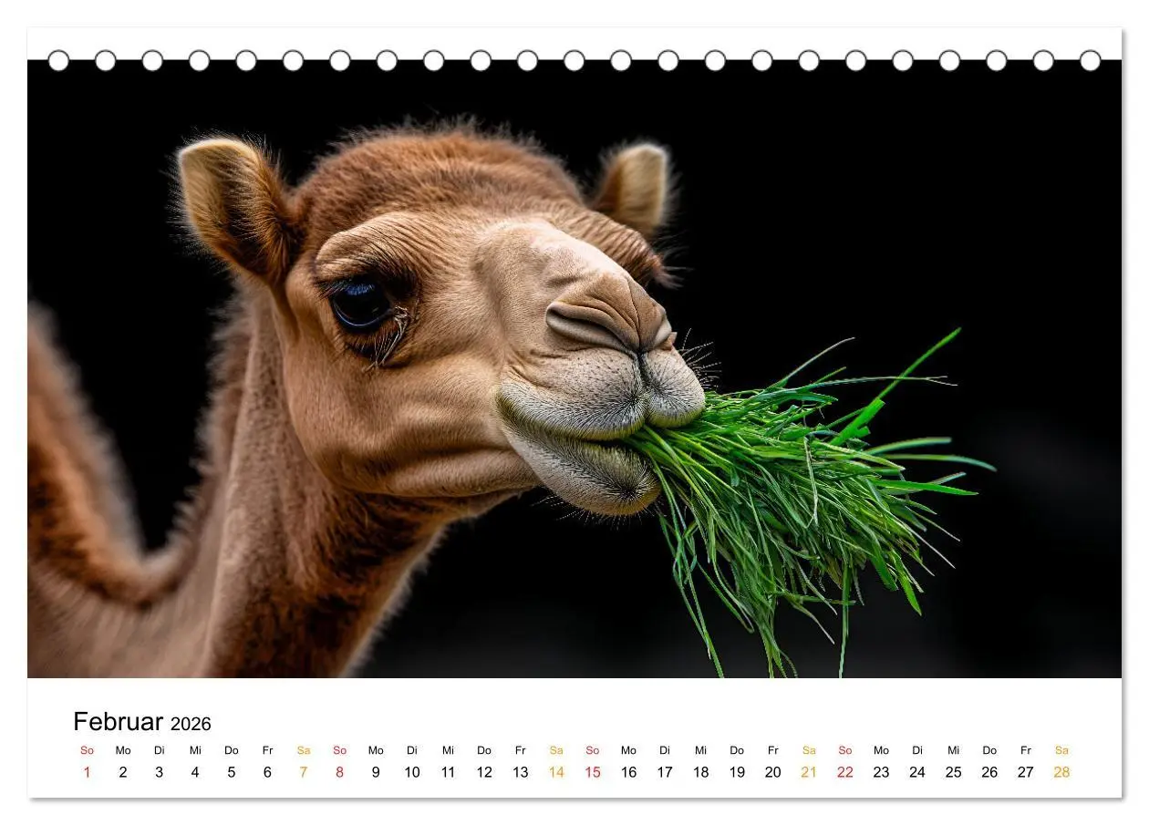 Bild: 9783457324394 | Magie der Tierwelt (Tischkalender 2026 DIN A5 quer), CALVENDO...