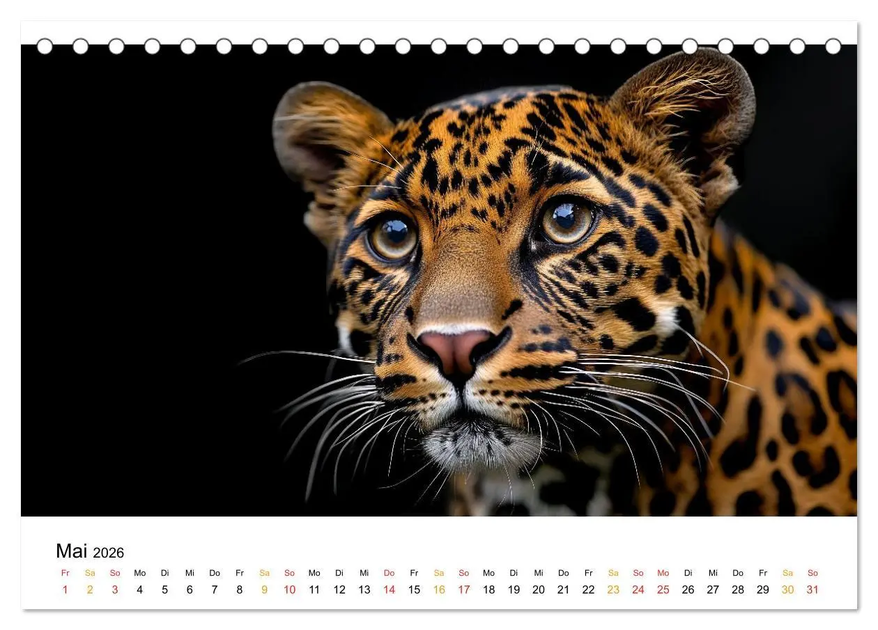 Bild: 9783457324394 | Magie der Tierwelt (Tischkalender 2026 DIN A5 quer), CALVENDO...
