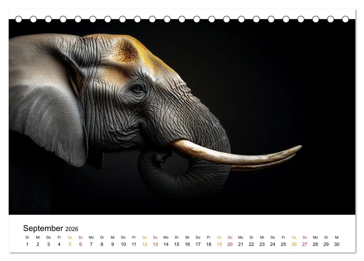 Bild: 9783457324394 | Magie der Tierwelt (Tischkalender 2026 DIN A5 quer), CALVENDO...