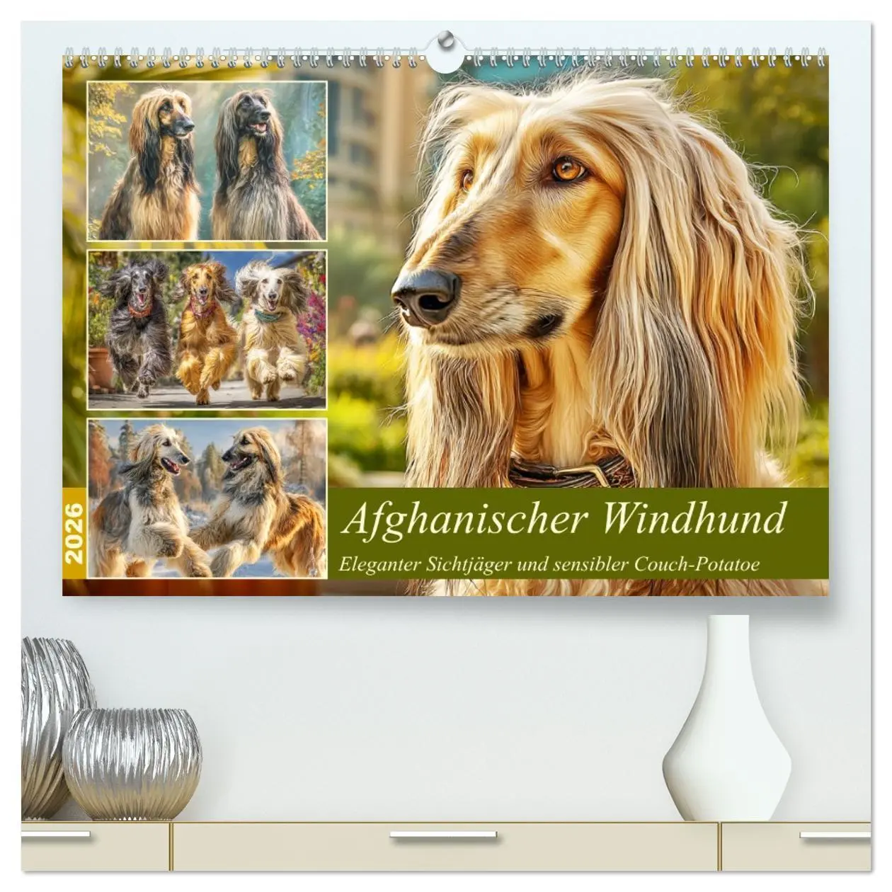 Cover: 9783516584394 | Afghanischer Windhund. Eleganter Sichtjäger und sensibler...