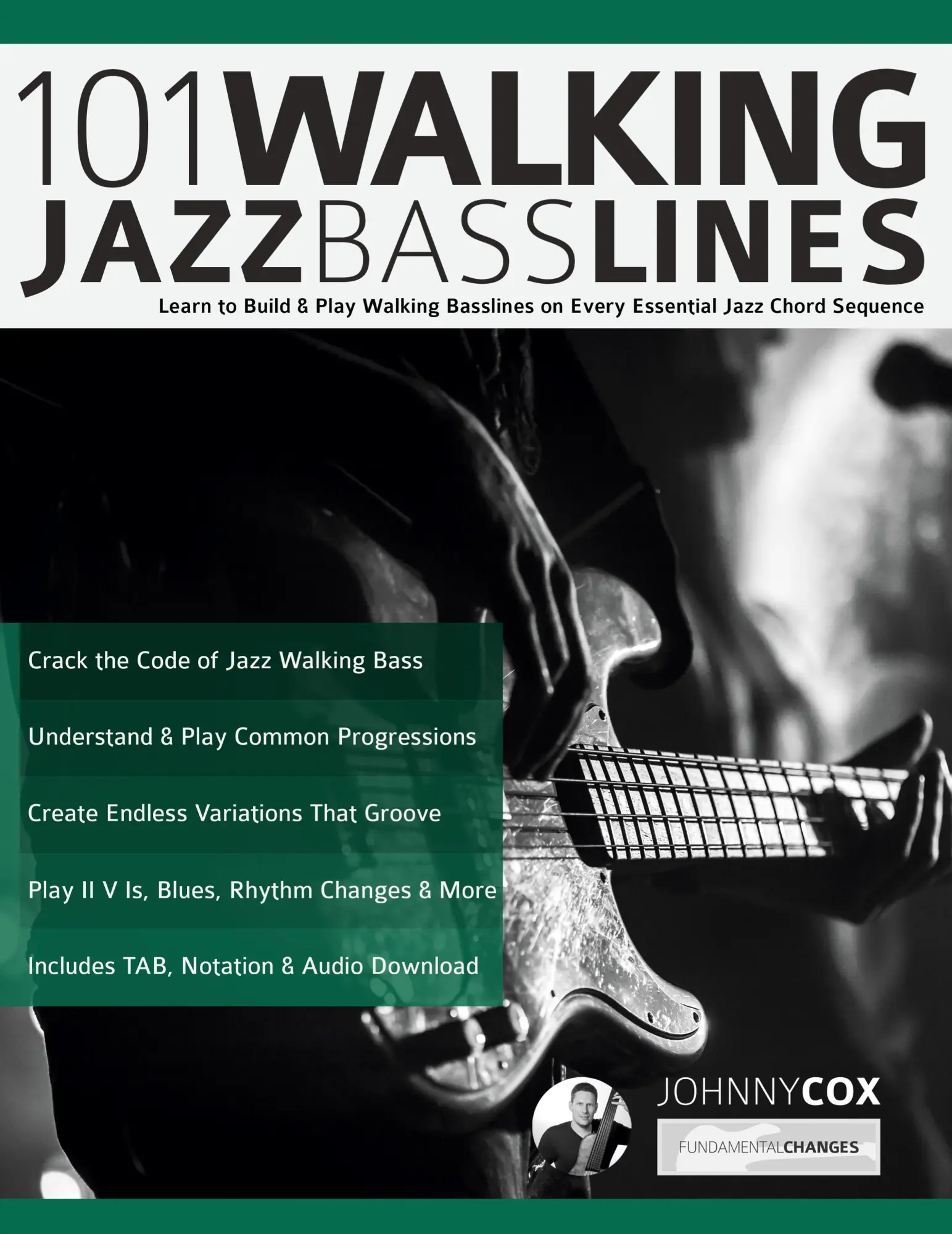 Cover: 9781789334494 | 101 Walking Jazz Bass Lines | Johnny Cox (u. a.) | Taschenbuch | 2024