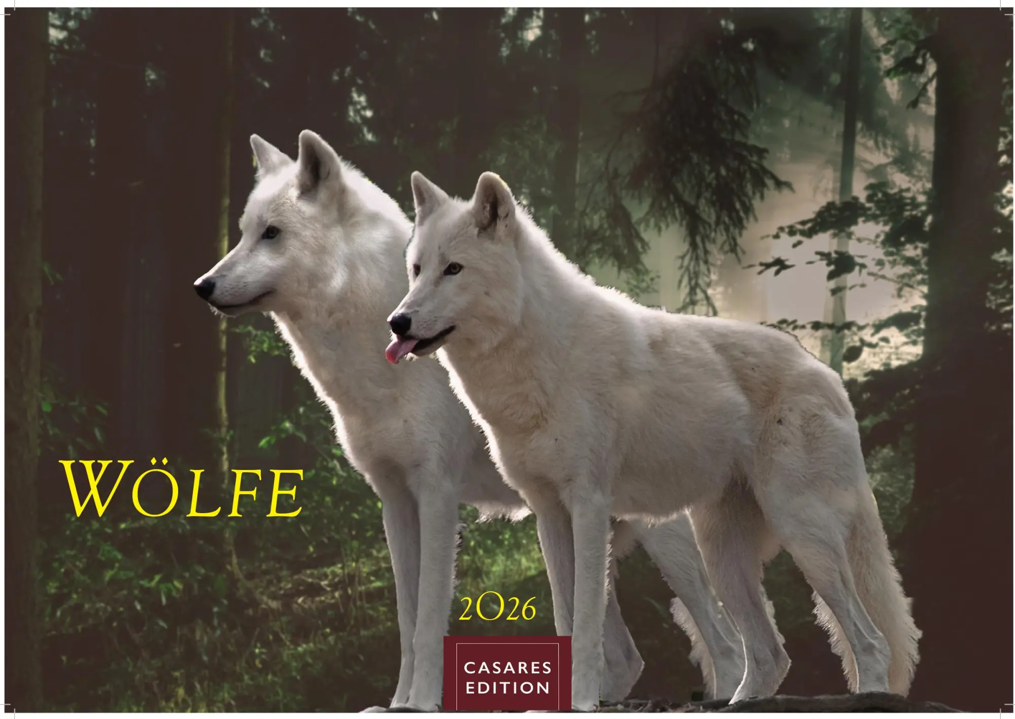 Cover: 9781835244494 | Wölfe 2026 S 24x35cm | Kalender | 14 S. | Deutsch | 2026
