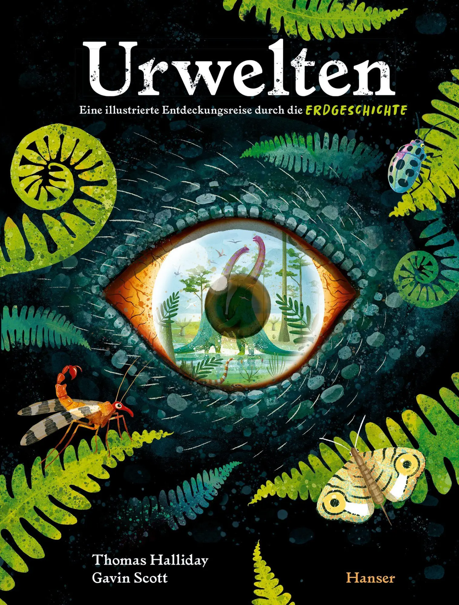 Cover: 9783446284494 | Urwelten. Eine illustrierte Entdeckungsreise durch die Erdgeschichte