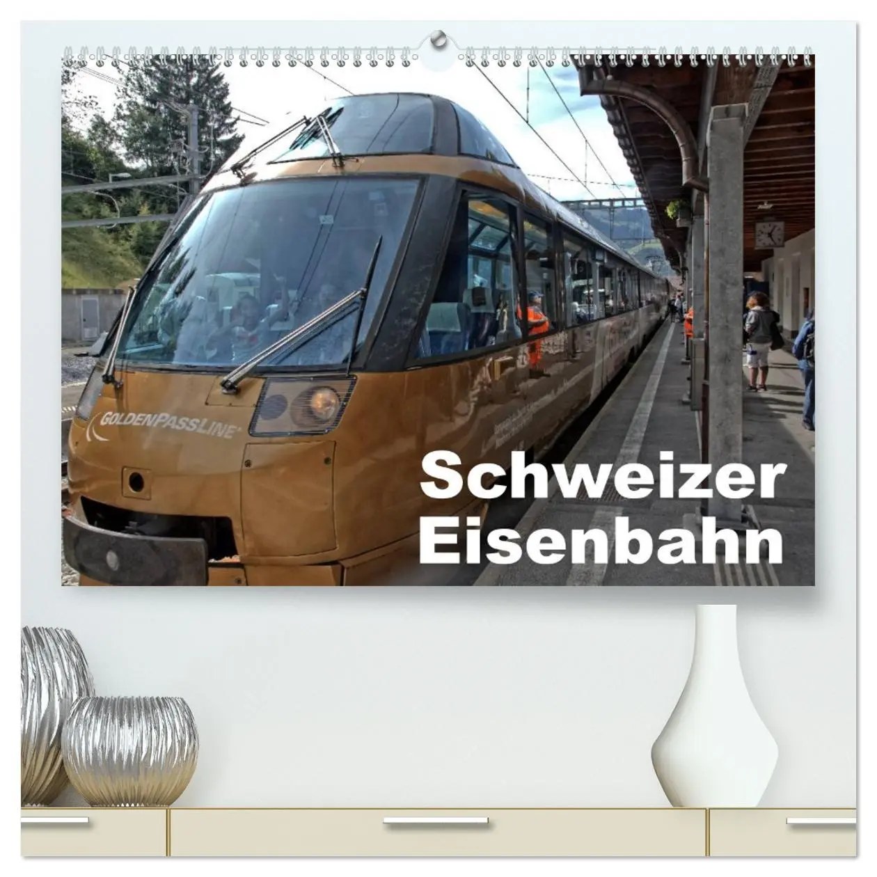 Cover: 9783516024494 | Schweizer Eisenbahn (hochwertiger Premium Wandkalender 2026 DIN A2...