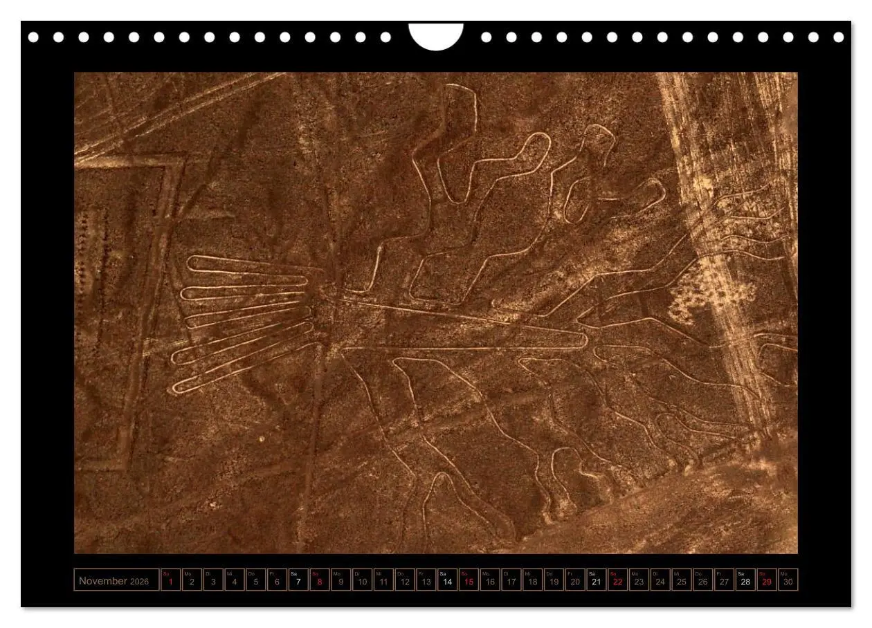 Bild: 9783516194494 | Die NAZCA Linien - Geheimnisvolle Figuren (Wandkalender 2026 DIN A4...