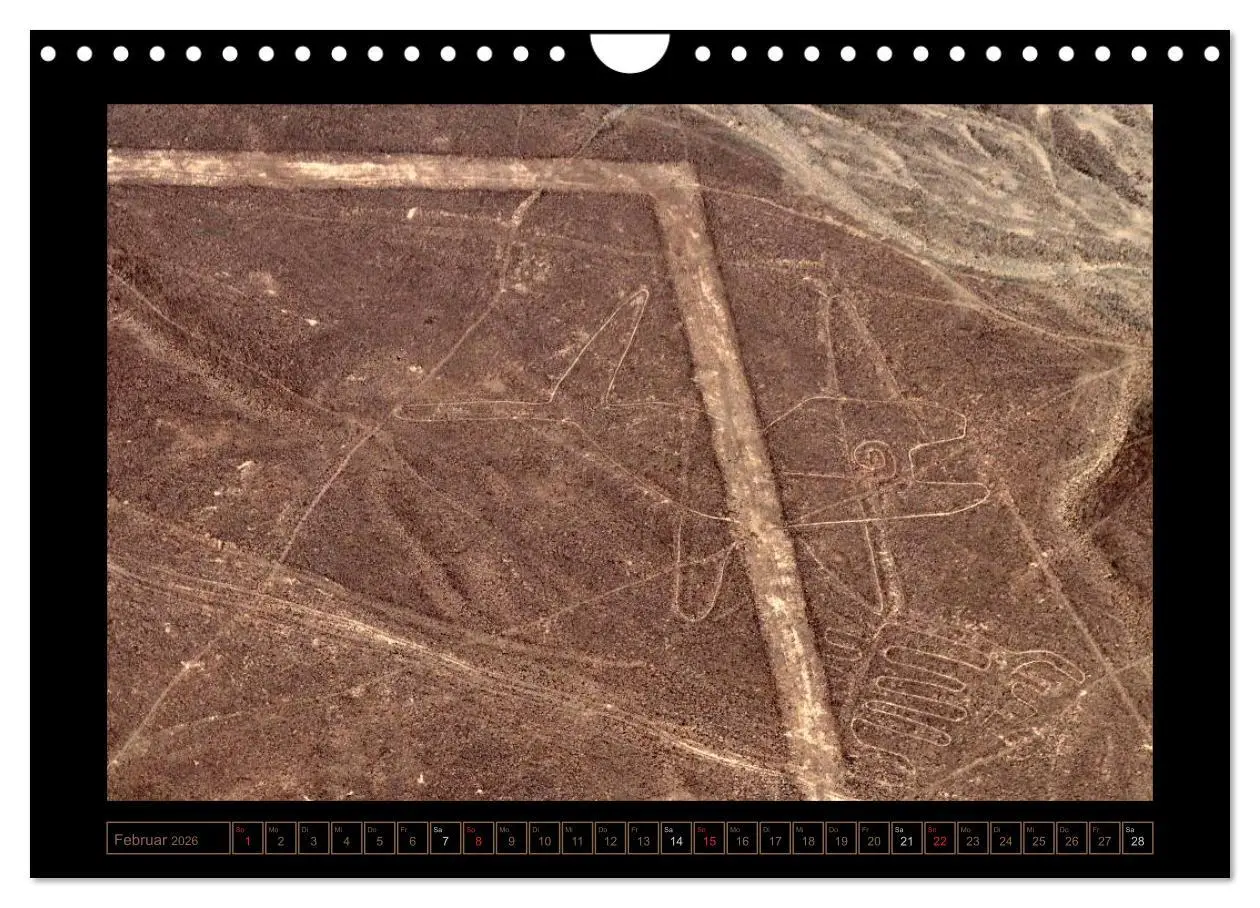 Bild: 9783516194494 | Die NAZCA Linien - Geheimnisvolle Figuren (Wandkalender 2026 DIN A4...