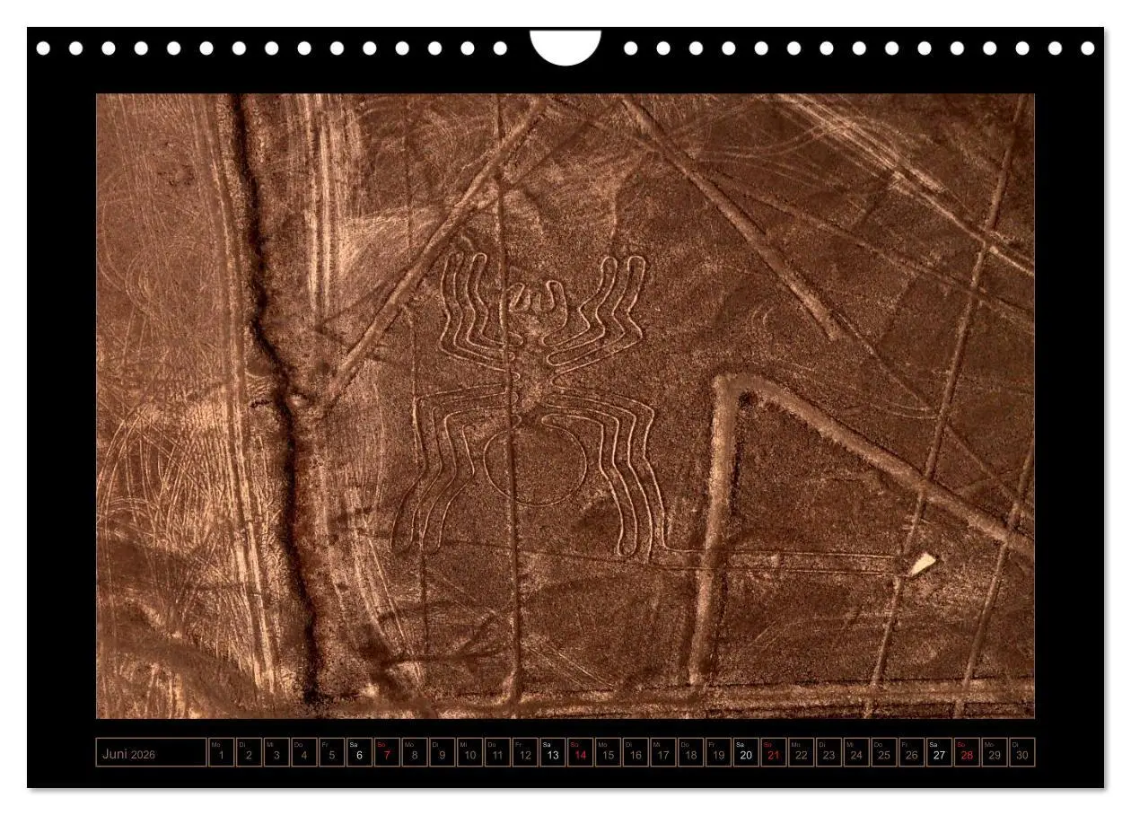 Bild: 9783516194494 | Die NAZCA Linien - Geheimnisvolle Figuren (Wandkalender 2026 DIN A4...