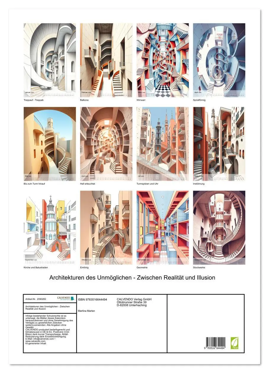 Bild: 9783516644494 | Architekturen des Unmöglichen - Zwischen Realität und Illusion...