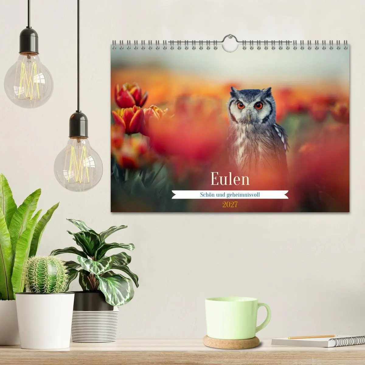 Bild: 9783516954494 | Eulen - schön und geheimnisvoll (Wandkalender 2027 DIN A4 quer),...