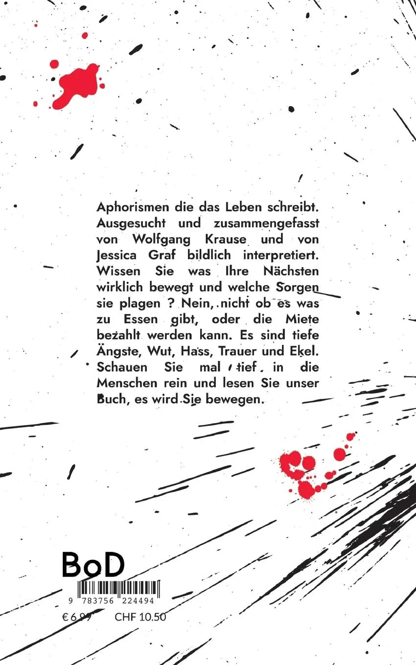 Rückseite: 9783756224494 | Zitate aus der Praxis | Ein Aphorismenbuch | Ralf-Axel Krause (u. a.)