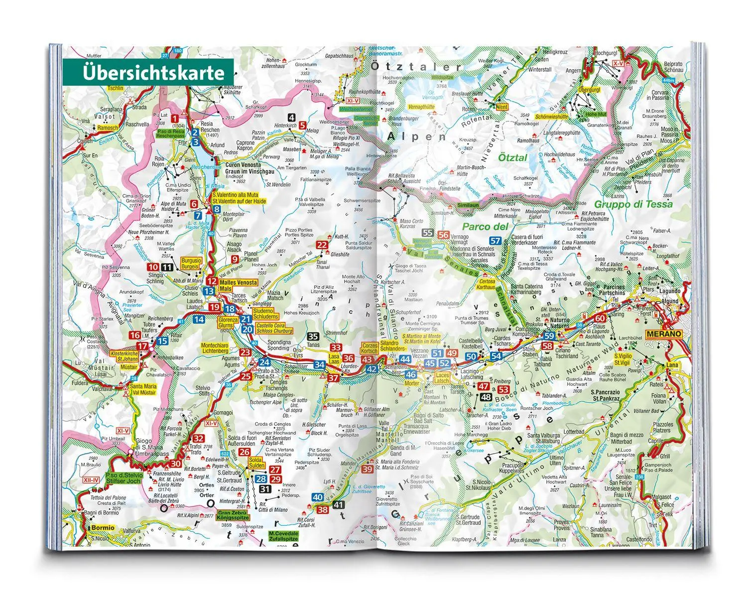 Bild: 9783991544494 | KOMPASS Wanderführer Ortlergruppe und Vinschgau, 60 Touren mit...