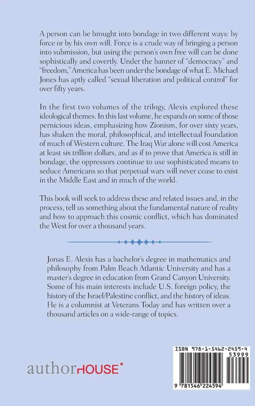 Rückseite: 9781546224594 | Zionism Vs. the West | Jonas E. Alexis | Buch | Gebunden | Englisch